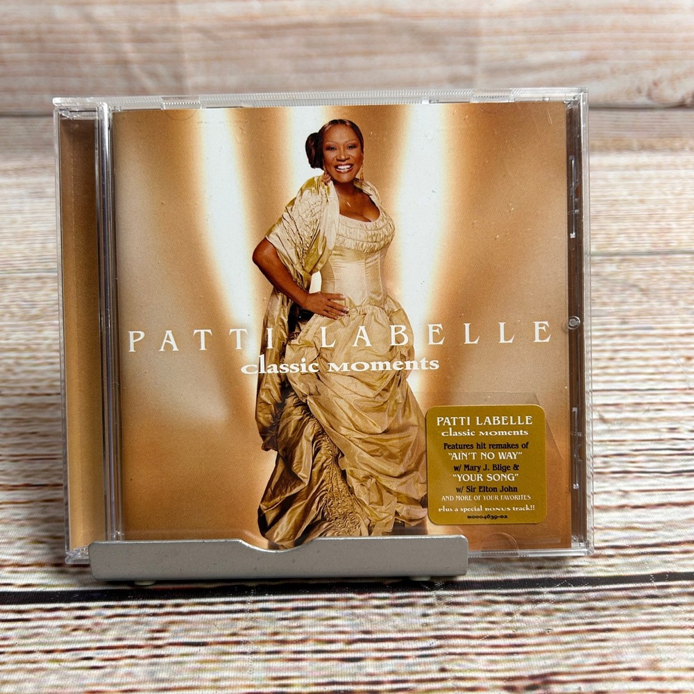 Patti LaBelle Classic Moments CD 2005 Def Soul Classics B0004639-02 Mary J Blige